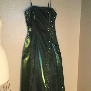 Green Formal Prom Size 4 Strapless